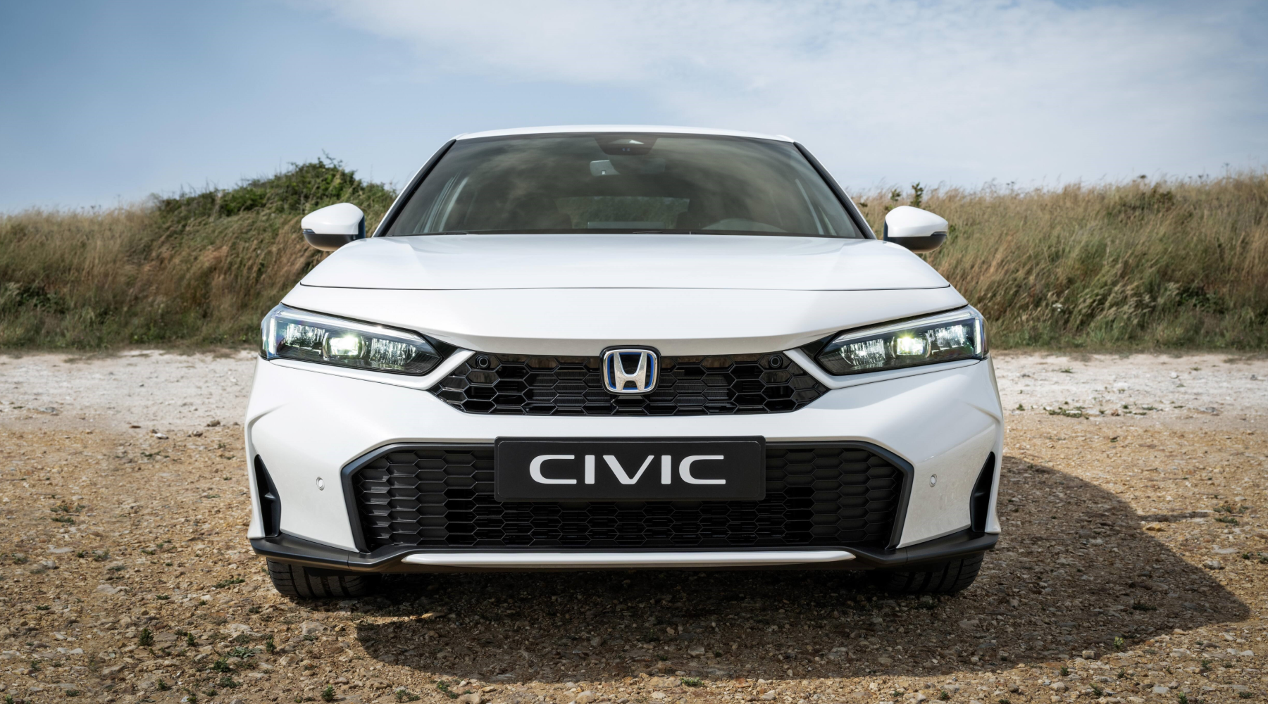 Vit honda Civic 